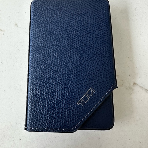 Tumi Other - Indigo card case new